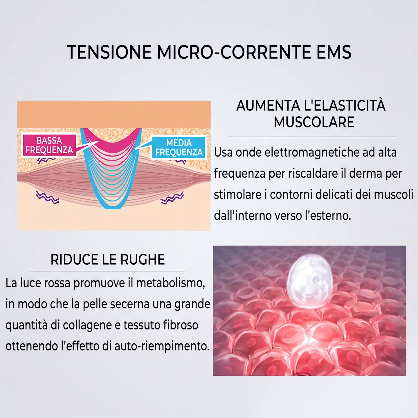 V-Roller Dispositivo di bellezza per viso e corpo per la cura della pelle