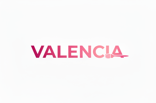 Logo Valencia in rosa
